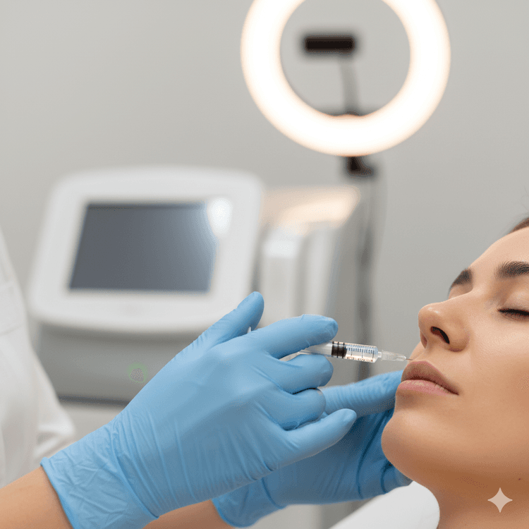 Non-surgical treatment in progress